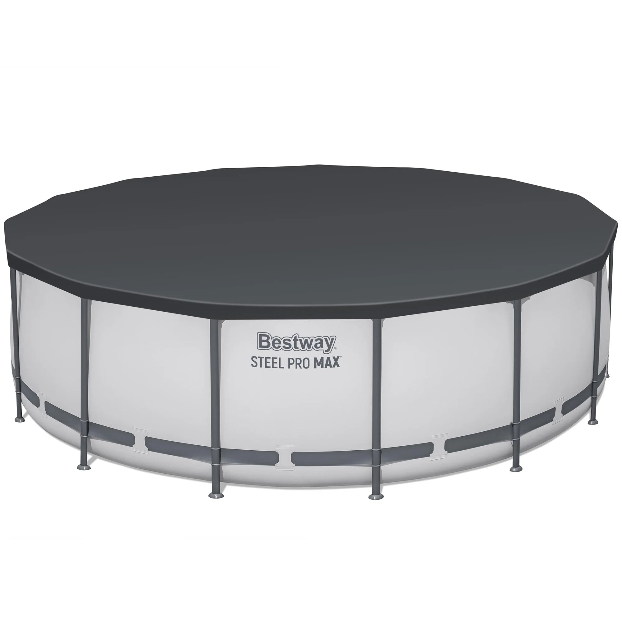 Bestway:  MAX 15' X 48" above Ground Pool Set - 4231 Gallon, Outdoor Family Pool, Corrosion & Puncture Resistant, Includes Filter, Pump, Ladder & Cover