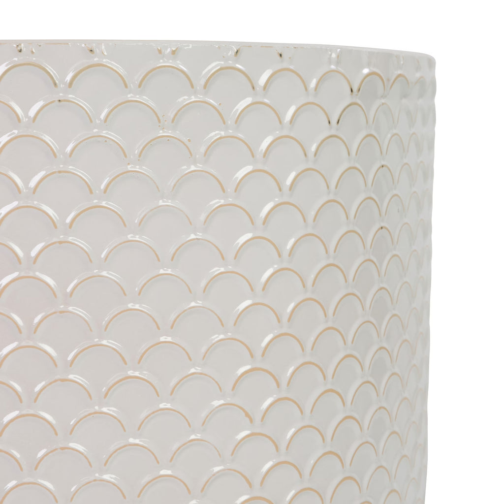 Elevate Your Space with the Stylish Metal Avery Modern Planters - Set of 3