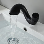 Modern Waterfall Bathroom Faucet Mixer Hot and Cold Water Taps for Washbasin BR-10004A Contemporary Design Sink Faucet