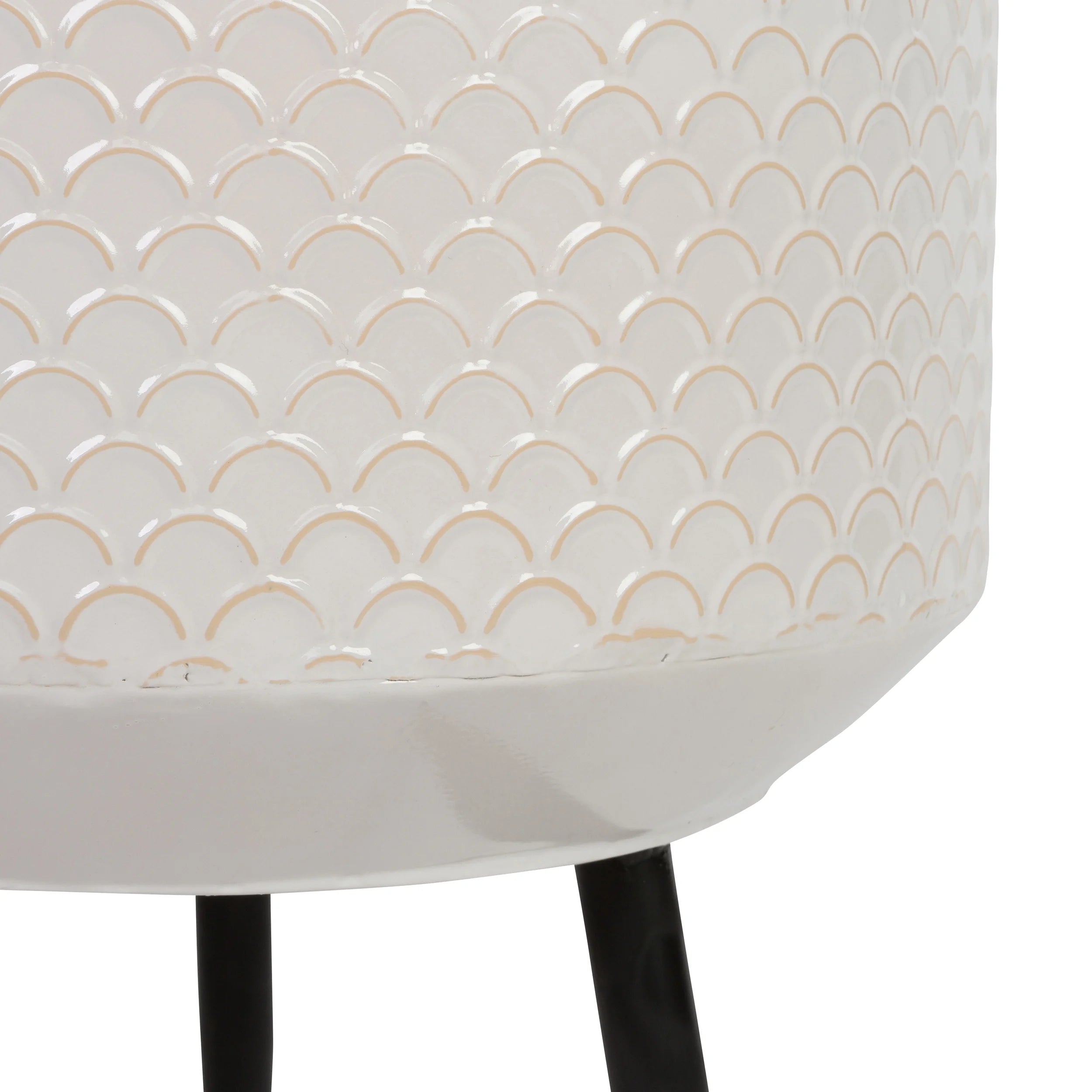 Elevate Your Space with the Stylish Metal Avery Modern Planters - Set of 3