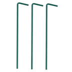 Green Pedestal Bird Bath Feeder Freestanding Outdoor Garden Yard Patio Decor
