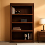 Rich Cherry Finish Heritage Hill Library Bookcase With Adjustable Shelves