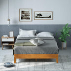 Premium Twelveinch Wood Platform Bed Slats Full Size