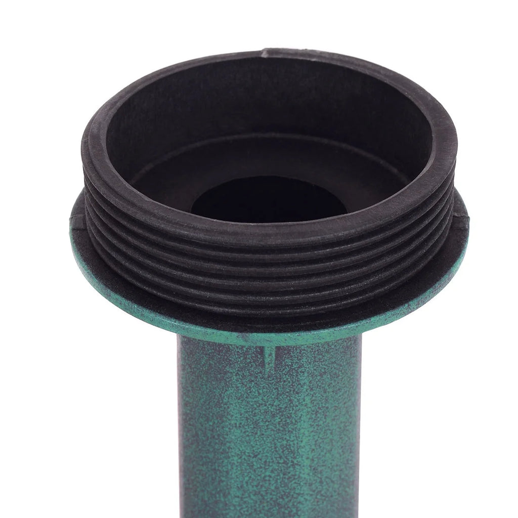 Green Pedestal Bird Bath Feeder Freestanding Outdoor Garden Yard Patio Decor