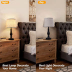 Table Lamps Set of 2 With USB Charging Ports Bedside Modern