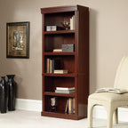 Rich Cherry Finish Heritage Hill Library Bookcase With Adjustable Shelves