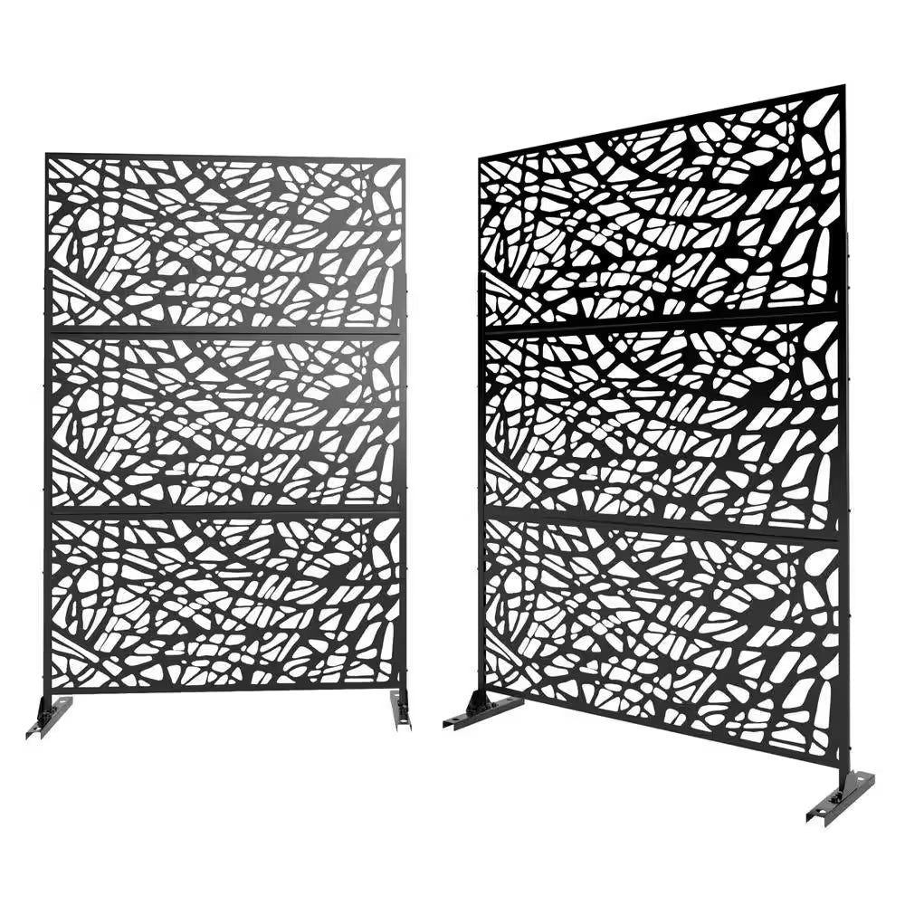 76 In. X 47.2 In. Patio Decor Privacy Screen Fence Panels