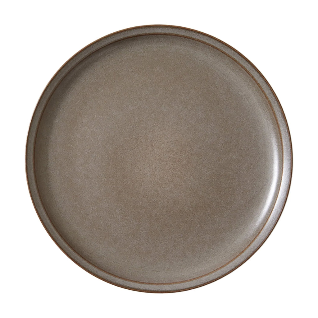 Banks Brown 12-Piece Stoneware Dinnerware Set, Service for 4
